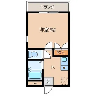 パレット3【2階】の間取り