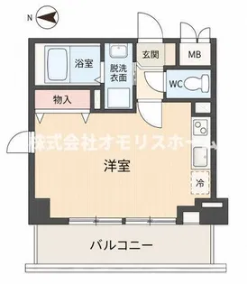 パインコート梅屋敷【5階】の間取り