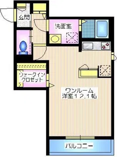 フォレストコート【3階】の間取り