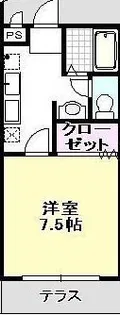 ビームVIII【1階】の間取り
