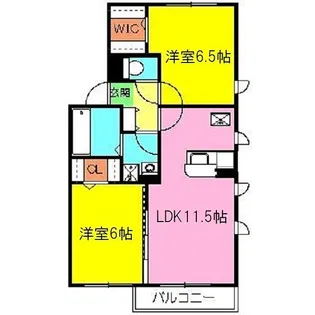 フェリーチェ【2階】の間取り