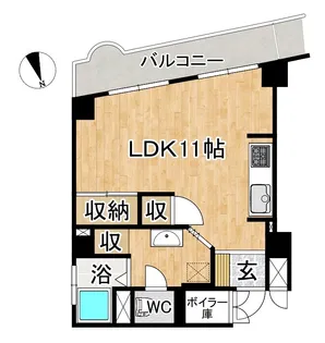 第二中央マンション【2階】の間取り