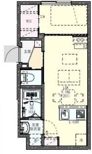 KLEIS六町II【2階】の間取り