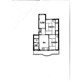 新井マンション【1階】の間取り