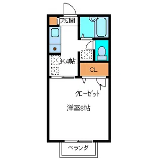 ピュアホープ【2階】の間取り