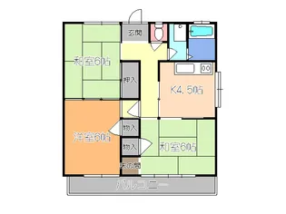 昭和コーポIII【1階】の間取り