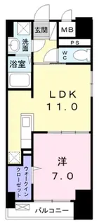 K・Sガーデン柏の葉キャンパス【4階】の間取り