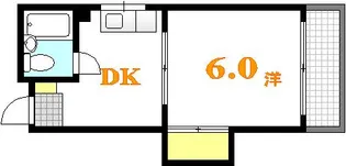 第4原田ビル【2階】の間取り