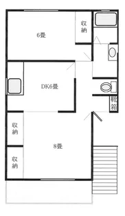 グレースコートみなくち【2階】の間取り