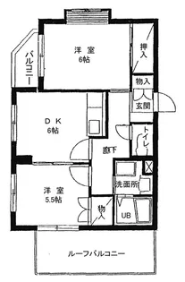 コトブキハイツ【3階】の間取り