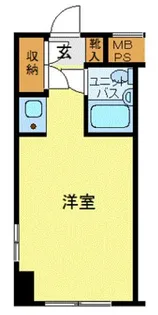 ハローレジデンス西葛西【4階】の間取り