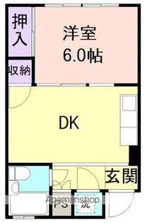 玉井ビル【2階】の間取り