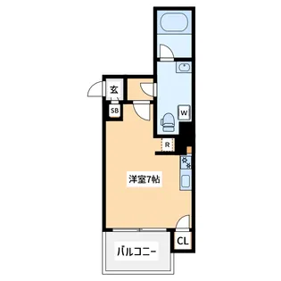 東京都八王子市南町【マンション】の間取り