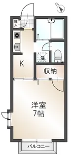 パークサイドM【1階】の間取り