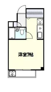 プリベール新城【4階】の間取り