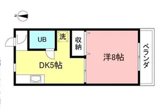 アゼリアガーデンズ向ヶ丘【2階】の間取り