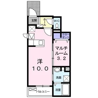 フェリースIV【1階】の間取り