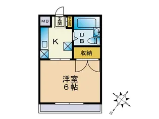 ハイポート【3階】の間取り