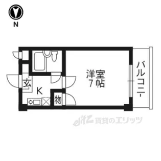 メゾン ドゥ クリヨン【1階】の間取り