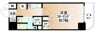 ピュアシティ横浜5【10階】の間取り