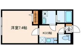 Tスクエア【2階】の間取り