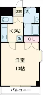 エイトハイツC【2階】の間取り