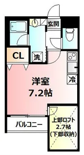 ブルックリンテラス【2階】の間取り