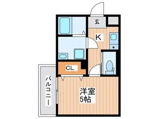 レアリゼ門真【1階】の間取り