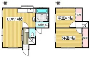 埼玉県和光市南1【一戸建】の間取り