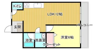 太田フラッツ【2階】の間取り