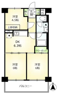 シティハウスノヴァ【12階】の間取り