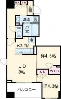 ASMACI MAISON両国II【4階】の間取り