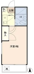 アネックス西川口1期【1階】の間取り