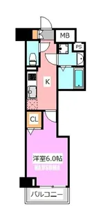 東京都北区田端4【マンション】の間取り