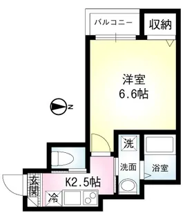 HEIM RUHE【1階】の間取り