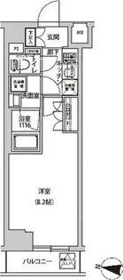 東京都世田谷区上野毛1【マンション】の間取り
