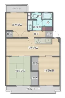 秀和95ビル【2階】の間取り