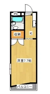 ハイツTBS A棟【1階】の間取り