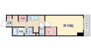 天満リバーサイドプラザ【4階】の間取り
