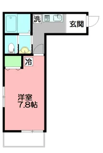 メゾンブランシェ鵠沼【2階】の間取り