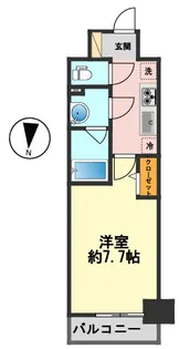 東京都葛飾区亀有5【マンション】の間取り