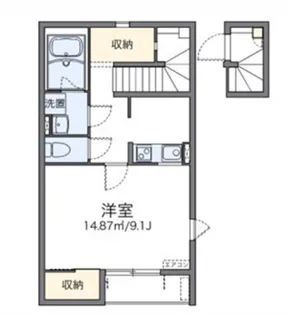 レオネクストドマーニ【2階】の間取り