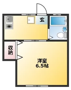 グリーンパレス【1階】の間取り