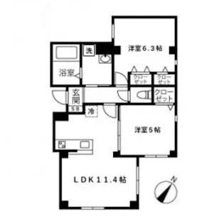 RUANG【1階】の間取り