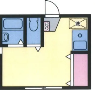 ジャスミン高田馬場【1階】の間取り