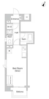 プライムアーバン三軒茶屋【6階】の間取り