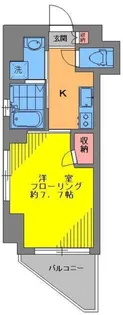 朝日マンション【9階】の間取り