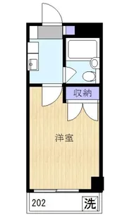 スクエアハイムIII【2階】の間取り