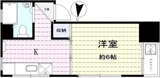 関口マンション【2階】の間取り