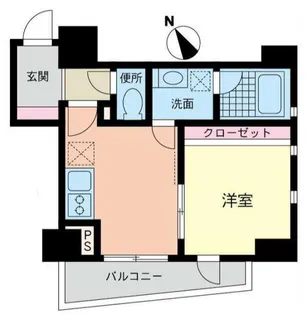 神奈川県横浜市中区宮川町3【マンション】の間取り